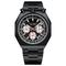 Mini Focus multifunktionale Panda-Uhr für Frauen aus Edelstahl, lässige Mode, wasserdichte Quarz-Armbanduhr