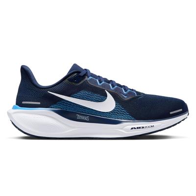 Unisex Nike Marine Tennessee Titans Zoom Pegasus 41 Laufschuhe Image