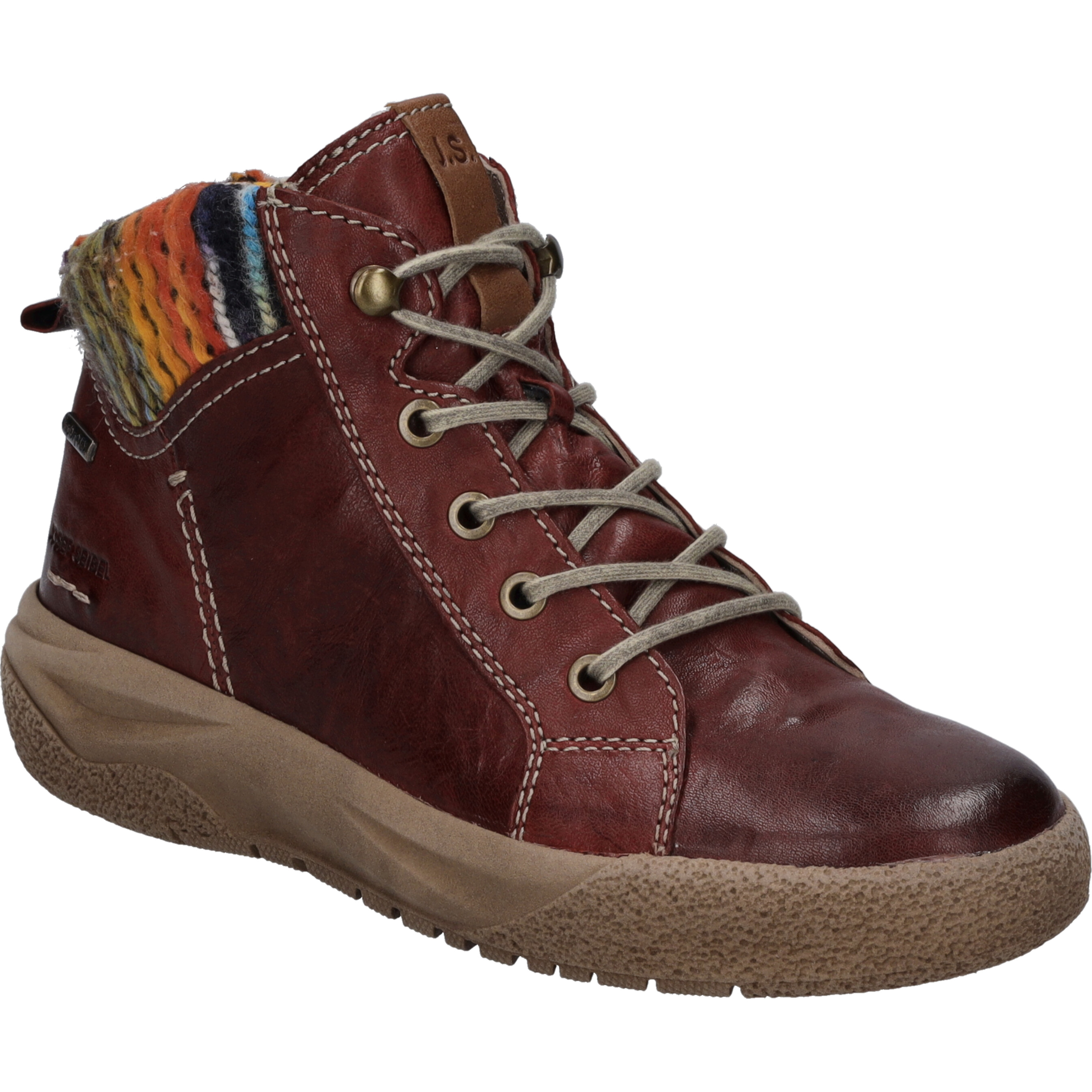 JOSEF SEIBEL Alina 52 | Stiefelette für Damen | Rot Alina 52, bordo-kombi
