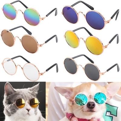 Dog Cat Pet Glasses Sunglasses Little Dog Eyewear Photos Props Dog Cat Accessories Pet Supplies For Pet Products Cat Glasses