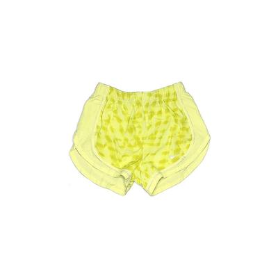 Nike Athletic Shorts: Yellow Argyle Activewear - Women's Size X-Small