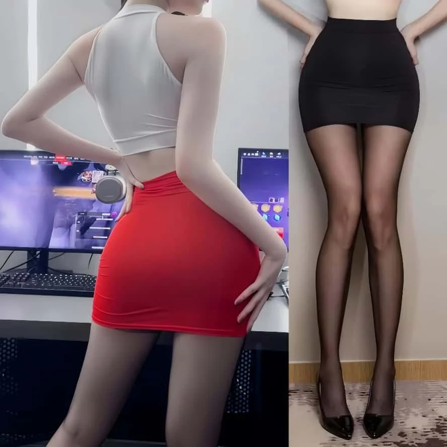 FREEAUCE Koreanische Mädchen Stil Sexy Casual Bleistift Mini Kurze Röcke Hohe Taille Nachtclub Tragen Schwarz Weiß Mode Rock für Frau