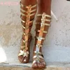 Gürtels chn allen Rom Sandalen runde Zehen flach mit echtem Leder zurück Reiß verschlüsse Mode elegant sexy prägnante Outdoor-Damenschuhe neu