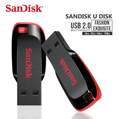 SanDisk CZ50 Pendrive USB2.0 Flash-Drive 16 GB 32 GB 64 GB 128 GB USB-Speicher Flash-Speicher Image