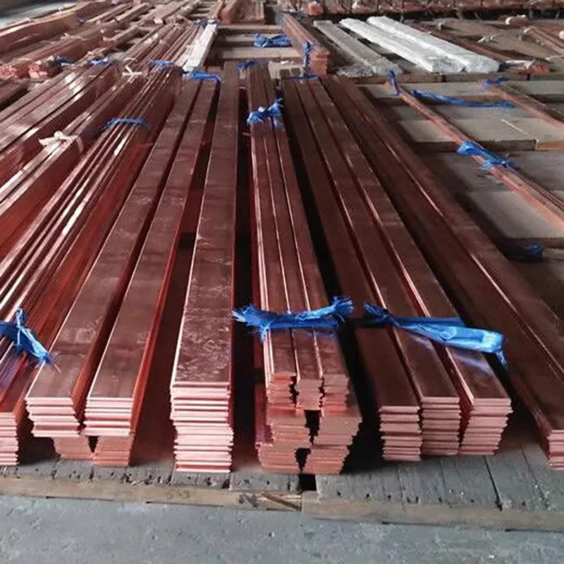 Kupferstange Kupfer flache Platte Image