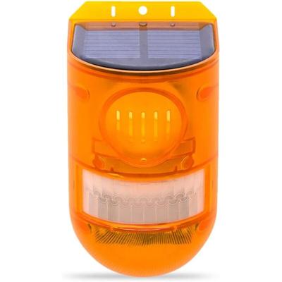 Gotrays - Solaralarm, Bewegungsmelder, Ton- und Lichtalarm, wasserdicht, Solaralarmleuchte, 2 Image