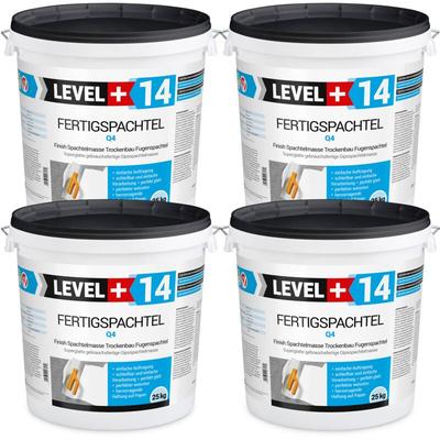 Level+ Fertigspachtel Spachtelmasse Glättmasse L+14 - 100KG Image
