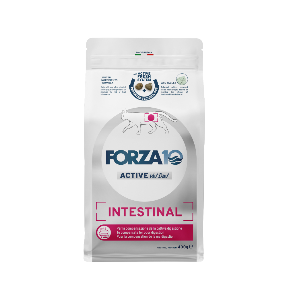 Forza10 Active Line Intestinal Pesce Crocchette gatto - 2,4 kg (6 x 400 g)