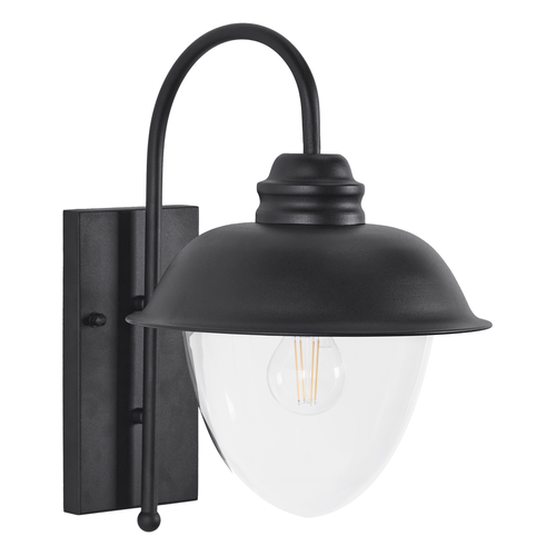 Außenwandleuchte Schwarz aus Metall Außenbeleuchtung Gartenbeleuchtung Wandlampe Outdoor Modernes Design für Garten