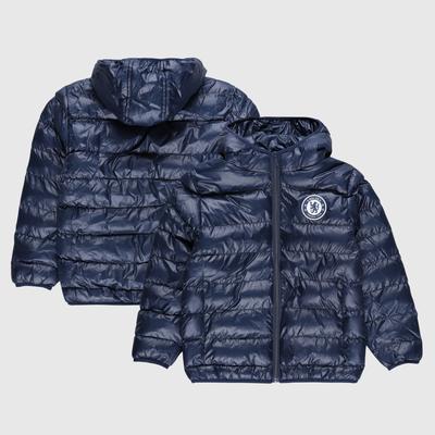 Chelsea Wattierte Jacke – Marineblau – Jungen Image