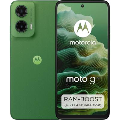 MOTOROLA Smartphone "moto g35 5G", grün (leaf grün), 128 GB, Mobiltelefone Image