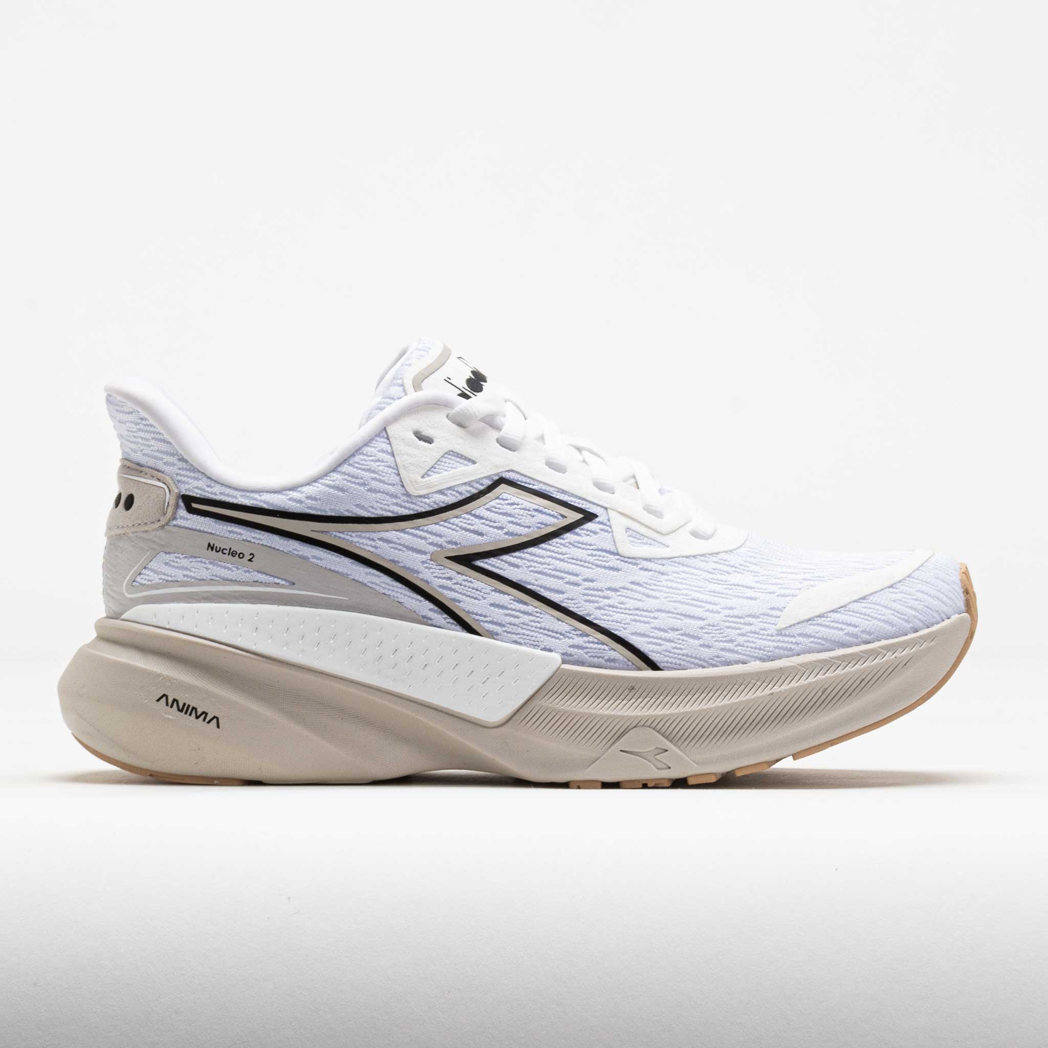 Diadora Nucleo 2 Women's Running Shoes White/Silver