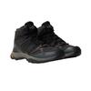 Wanderschuh THE NORTH FACE "M HEDGEHOG MID GORE-TEX", Gr. 41, schwarz (tnf schwarz, asphalt grau), Synthetik, sportlich, Schuhe, wasserdicht