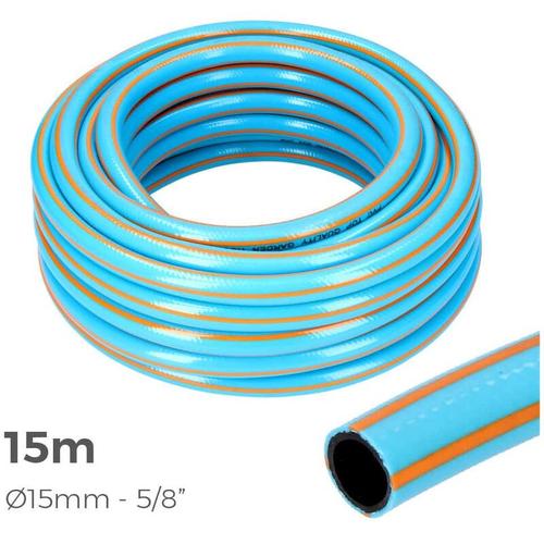EDM - Tuyau D'arrosage Professionnel Anti-Torsion ø Intérieur 15mm ø Extérieur 20mm (5/8'')