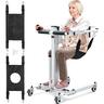 Fauteuil Roulant Elevateur Patient avec Hauteur et Largeur Reglable, Fauteuil de Transfert Patients