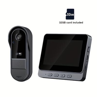 TEMU Wireless , 720p Hd And 4.3- Display -time , Caller , No Application, No Network, And , ,