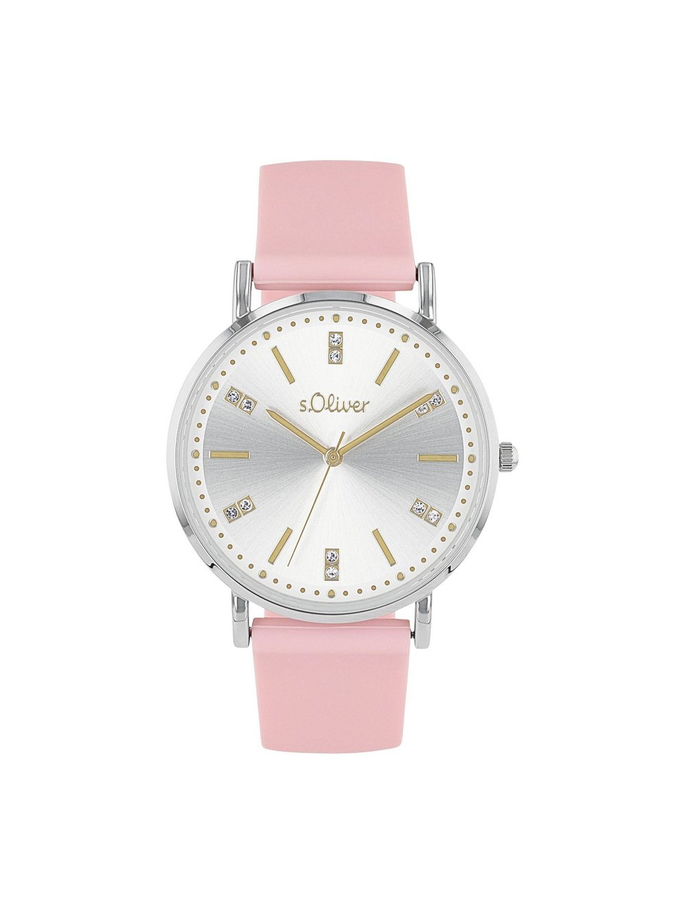 s.Oliver Quarzuhr Damen rosa, 19 Image