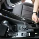 Per BMW X1 F48 X2 F47 2016-2022 ABS in fibra di carbonio Car Console cambio pannello multimediale copertura del telaio Trim accessori auto (LHD)