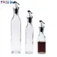 FAIS DU Bottiglia dispenser di olio per cucina Bottiglie di olio d'oliva in vetro A tenuta stagna Cucina Condimento Salsa Bottiglia di aceto Attrezzo da cucina