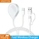 Cavo USB C 3 in 2 per caricabatterie Apple Watch Caricatore iPhone Cavo di ricarica rapido compatibile con iWatch Ultra/SE/9/8/7/6/5/4/3/2/1