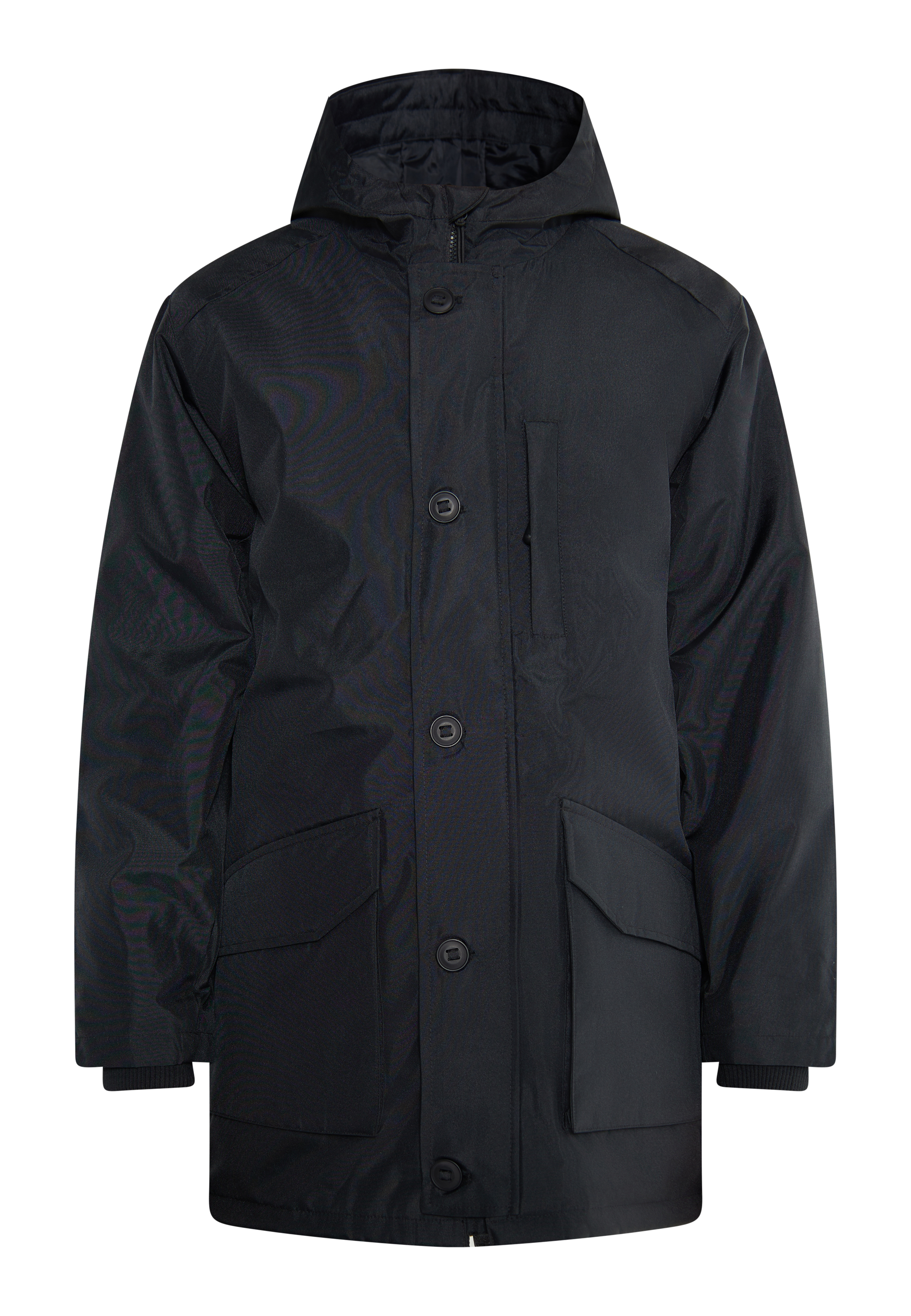Mo Parka Herren Schwarz S