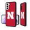 Nebraska Huskers Logo Galaxy Bump Case