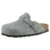 Hausschuh KIDSWORLD, Kinder, Gr. 28, grau (hellgrau), Filz, casual, Schuhe, Clog, Pantoffel, Homeslipper mit vorgeformtem Fußbett