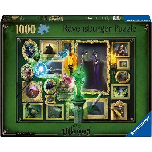 Puzzle RAVENSBURGER ""Disney Villainous, Malificent"" Puzzles bunt Kinder Made in Germany; FSC - schützt Wald weltweit