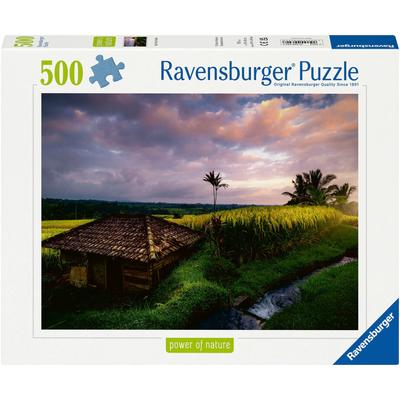 Puzzle RAVENSBURGER "power of nature, Reisfelder im Norden von Bali" Puzzles bunt Kinder Made in Germany; FSC - schützt Wald weltweit