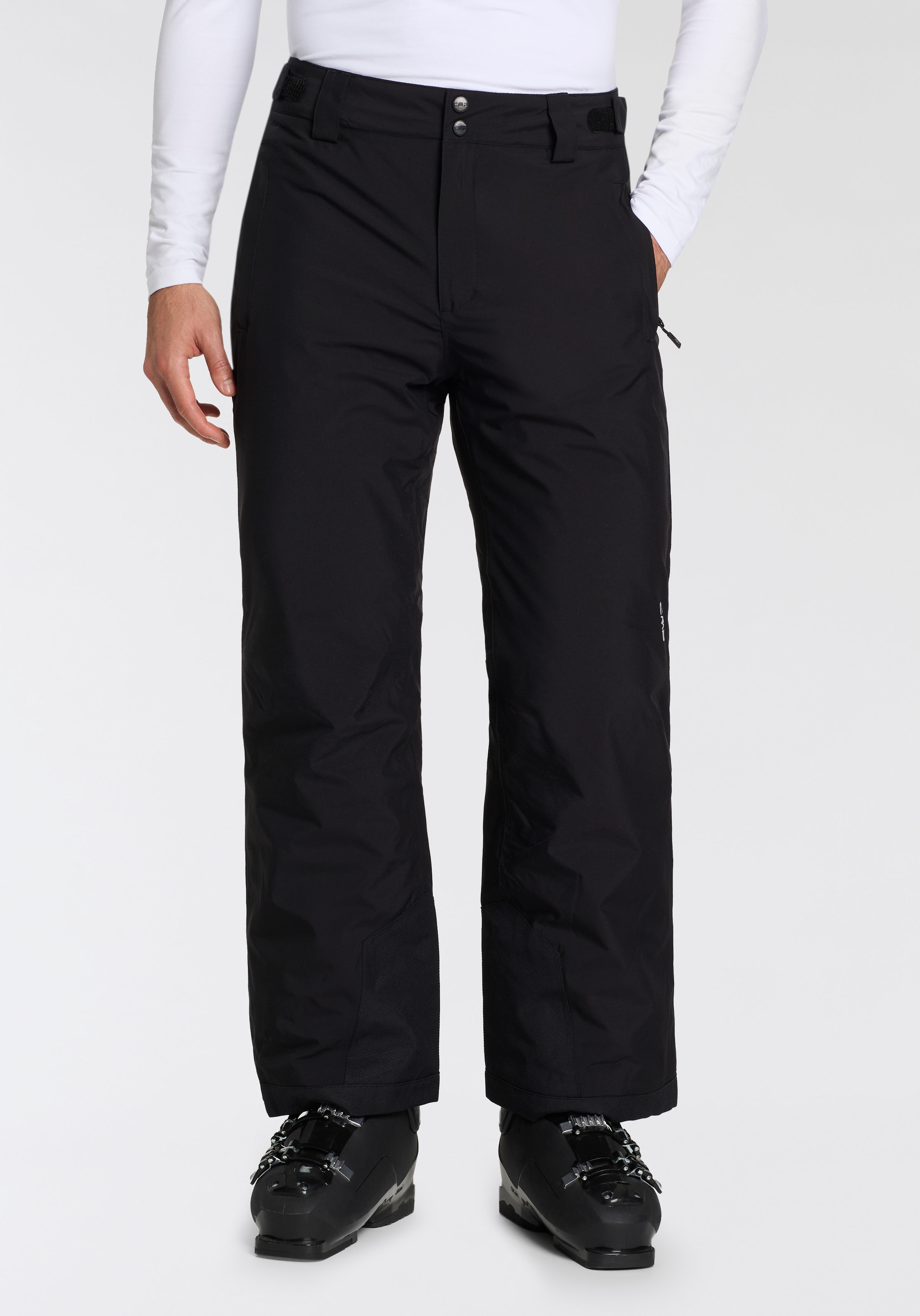 Skihose CMP "MAN PANT", Herren, Gr. 58, N-Gr, schwarz (nero), Obermaterial: 100% Polyester. Futter: 100% Polyester. Wattierung: 100% Polyester, Hosen Image