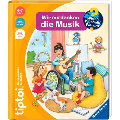 Buch RAVENSBURGER "tiptoi Wieso? Weshalb? Warum? Wir entdecken die Musik" Bücher bunt FSC - schützt Wald weltweit