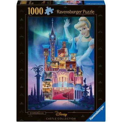 Puzzle RAVENSBURGER "Castle Collection - Disney Princess, Cinderella" Puzzles bunt Kinder Made in Germany; FSC - schützt Wald weltweit