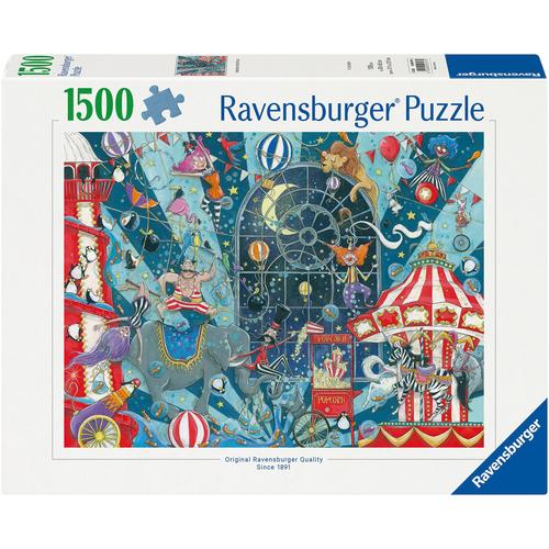 Puzzle RAVENSBURGER ""Willkommen beim Zirkus"" Puzzles bunt Kinder Made in Germany; FSC - schützt Wald weltweit