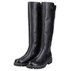 Stiefel REMONTE, Damen, Gr. 42, Normalschaft, schwarz, Leder, klassisch, Schuhe, Blockabsatz, Businesschuh, Langschaftstiefel Innenreißverschluss