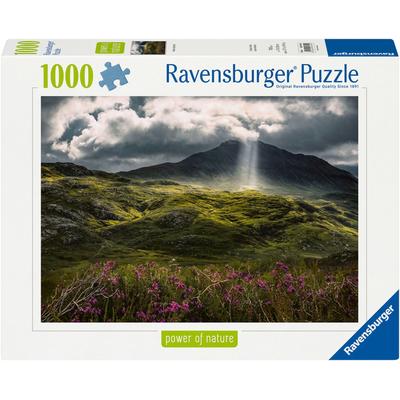 Puzzle RAVENSBURGER "power of nature, Mysteriöse Berge" Puzzles bunt Kinder Made in Germany; FSC - schützt Wald weltweit