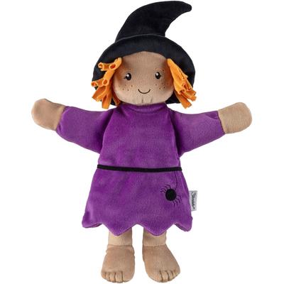 Handpuppe STERNTALER "Hexe" Puppen lila (violett) Kinder