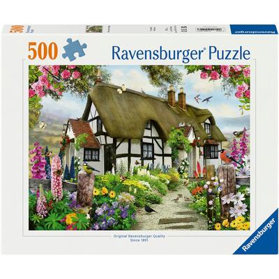 Puzzle RAVENSBURGER "Verträumtes Cottage" Puzzles bunt Kinder Made in Germany; FSC - schützt Wald weltweit