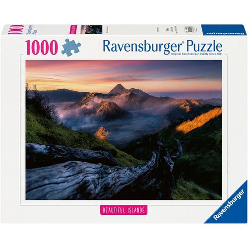 Puzzle RAVENSBURGER ""Beautiful Islands, Stratovulkan Bromo, Indonesien?"" Puzzles bunt Kinder Made in Germany; FSC - schützt Wald weltweit