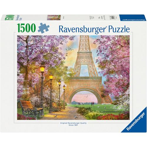 Puzzle RAVENSBURGER ""Verliebt in Paris"" Puzzles bunt Kinder Made in Germany; FSC - schützt Wald weltweit