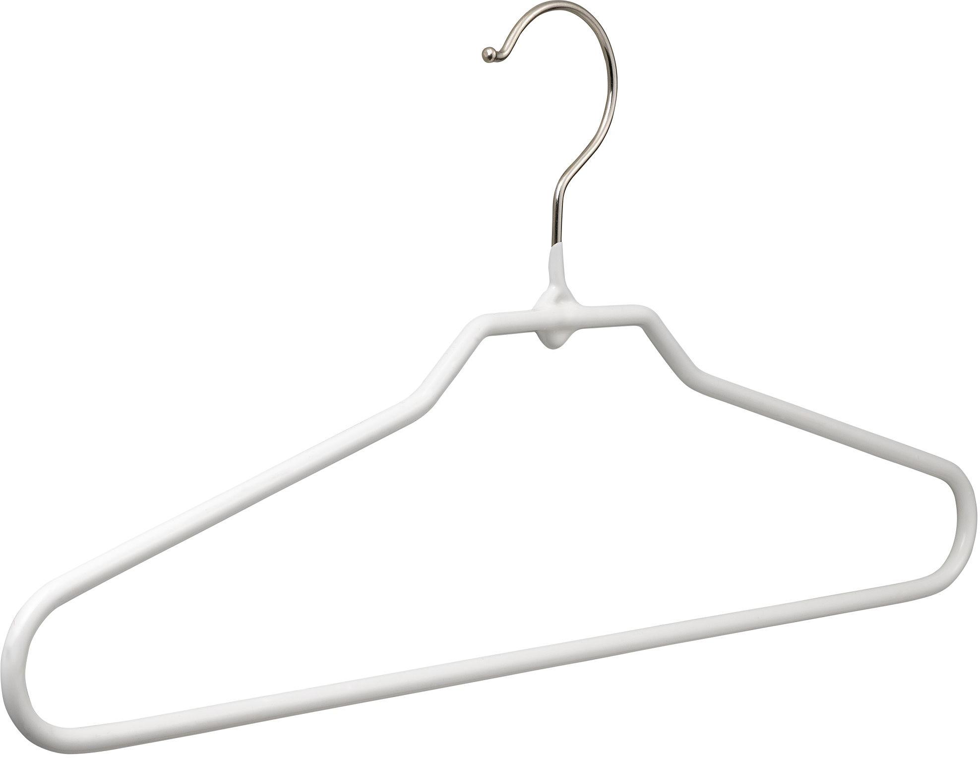 Kleiderbügel PIEPERCONCEPT "840", weiß, B:40cm H:19,5cm T:0,8cm, Metall, Kleiderbügel, Kleiderbügel