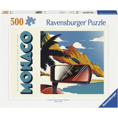Puzzle RAVENSBURGER "Großer Preis von Monaco", bunt, Puzzles, KinderB:49cm H:36cm, Made in Germany, B:49cm H:36cm