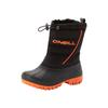 Schlupfboots O'NEILL "YAVA HIGH JR", Damen, Gr. 28, schwarz (schwarz, golden poppy), Synthetik, sportlich, Schuhe, Winterboots, Snowboots, Winterschuhe