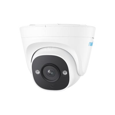 REOLINK Überwachungskamera "P324 - 5MP PoE IP Sicherheitskamera, mit Personen-/Fahrzeugerkennung", weiß, B:14cm H:14cm T:14cm, Überwachungskameras, 30 Meter Nachtsicht & Audioaufzeichnung