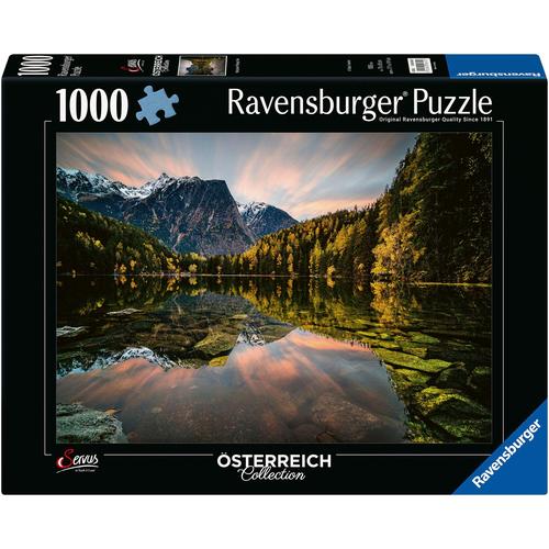 Puzzle RAVENSBURGER ""Österreich Collection, Naturjuwel Piburger See"" Puzzles bunt Kinder Made in Germany; FSC - schützt Wald weltweit