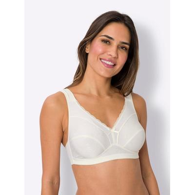 Bügelloser BH, Damen, Gr. 105, Cup E, beige (champagner), 80% Polyamid, 11% Baumwolle, 9% Elasthan, BHs Image