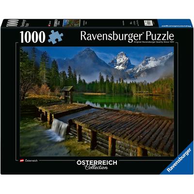 Puzzle RAVENSBURGER "Schiederweiher bei Hinterstoder", bunt, Puzzles, KinderB:70cm H:50cm, Made in Germany, B:70cm H:50cm Image