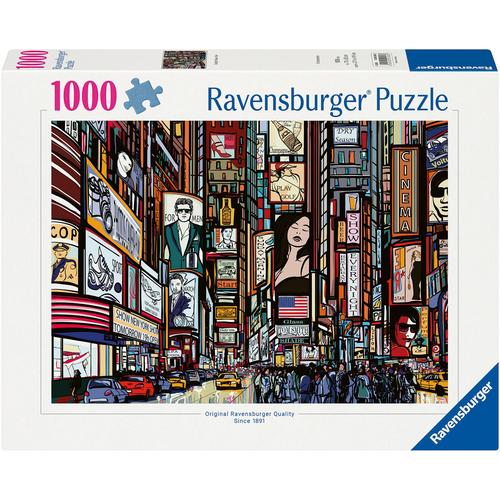 Puzzle RAVENSBURGER ""Buntes New York"" Puzzles bunt Kinder Made in Germany; FSC - schützt Wald weltweit