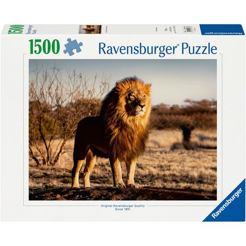 Puzzle RAVENSBURGER ""Der Löwe. Der König der Tiere"" Puzzles bunt Kinder Made in Germany; FSC - schützt Wald weltweit