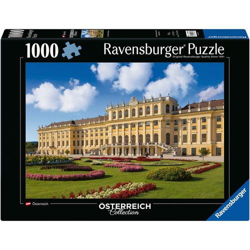 Puzzle RAVENSBURGER ""Österreich Collection, Schloss Schönbrunn"" Puzzles bunt Kinder Made in Germany; FSC - schützt Wald weltweit