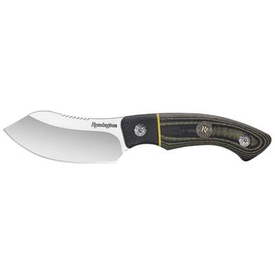 Remington Hunter 6.5in Caping Fixed Knife D2 Steel Fixed Caping Blade Green/Black G10 Handle 15637